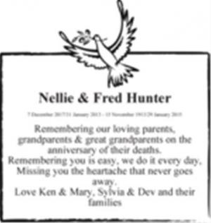 Nellie & Fred Hunter