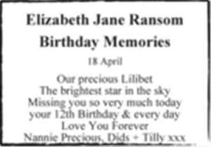 Elizabeth Jane Ransom