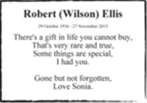 Robert (Wilson) Ellis