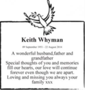 Keith Whyman