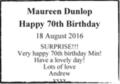 Maureen Dunlop