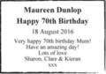 Maureen Dunlop