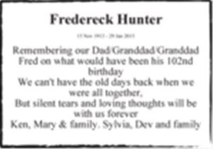 Fredereck Hunter