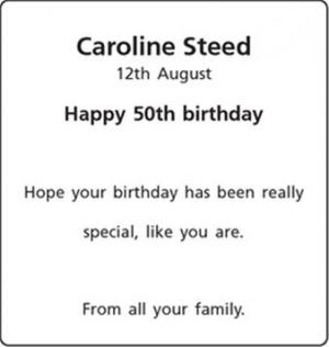 Caroline Steed