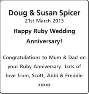 Doug - Susan Spicer