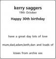 kerry saggers