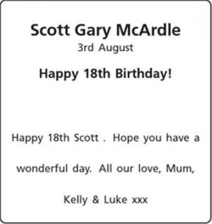 Scott Gary McArdle