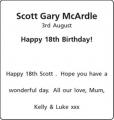 Scott Gary McArdle