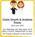 Claire Smyth - Andrew Foote