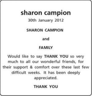 sharon campion