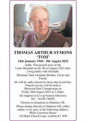 Thomas Arthur Symons