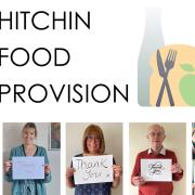 The team at Hitchin Food Provision want to say a big thank you to the town's support over the past 12 months