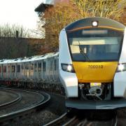 Why is there major disruption on train services between Stevenage and London?