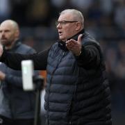 The lack of a cutting edge for Stevenage and a penalty for handball not given were the main talking points for Steve Evans. Picture: NIGEL FRENCH/PA