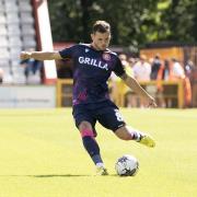 Jake Forster-Caskey had Stevenage's only shot at goal in the first half. Picture: TGS PHOTO