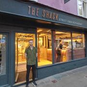 The Shack's manager Ash Millward was all smiles on opening night.