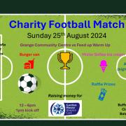 The charity fundraiser kicks off at 1pm on Sunday 25 August raising money for Garden City hospice.