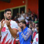 Dan Sweeney had a couple of chances late on for Stevenage at Burton Albion. Picture: TGS PHOTO