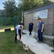 The Hitchin MP visited animal charity, Blue Cross, in Kimpton Bottom this week.