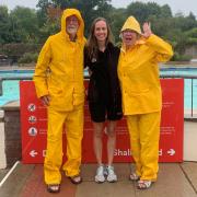 Susan Charter, senior customer service advisor at Letchworth Lido, celebrates 24 years of service at the outdoor pool this year