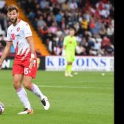 Charlie Goode limped out at Exeter with a worrying ankle injury. Picture: TGS PHOTO