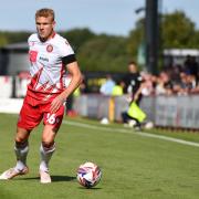 Lewis Freestone was a stand-out player for Stevenage at Peterborough. Picture: TGS PHOTO