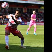 Jordan Roberts came in for praise after Stevenage beat Charlton Athletic 1-0 in League One. Picture: TGS PHOTO