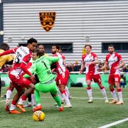 Stevenage were beaten in the third round last year at Maidstone United. Picture: ZAC GOODWIN/PA