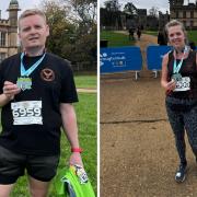 There were PBs for both Conor O'Neill and Katka Laughton of Stevenage Phoenix at the Herts Half and 10k. Picture: PHOENIX