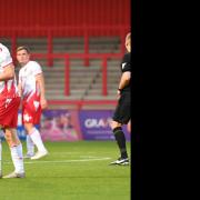 Ryan Doherty set Stevenage on their way to victory over MK Dons in the FA Youth Cup. Picture: TGS PHOTO