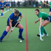 The ladies' first team at Blueharts picked up a good win against Chelmsford. Picture: MARTIN WOOTTON