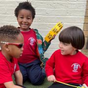 Children at St Margaret Clitherow School in Stevenage