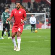 Nathan Thompson came in for praise from the boss for his performance against Gillingham. Picture: TGS PHOTO