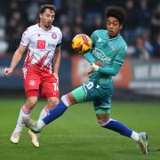 Kane Smith's run of games for Stevenage continued against Gillingham. Picture: TGS PHOTO