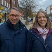 Reverend Chris Jenkins and his wife Becca