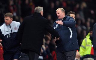 Steve Evans is heeding the words of Sir Alex Ferguson as Stevenage prepare for trip to Harrogate.