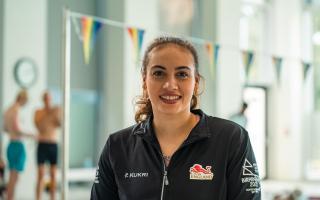 Grace Harvey is the current 100m breaststroke SB5 world champion.