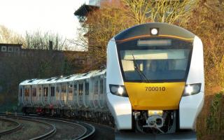 Why is there major disruption on train services between Stevenage and London?