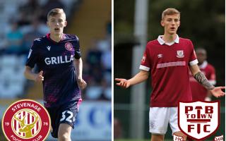 Stevenage's David Hicks said his time on loan at Potters Bar was invaluable. Pictures: TGS PHOTO & PETER SHORT