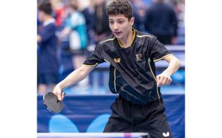 Pablo Ramirez Rioja of Stevenage won the U13 boys' single title at the National Championships. Picture: MICHAEL LOVEDER