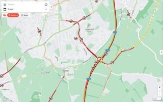 There are long delays on the A1(M) southbound, between Junction 9 and Junction 7.