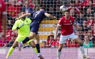 Jake Young's time at Swindon Town played a part in his signing for Stevenage. Picture: JACOB KING/PA